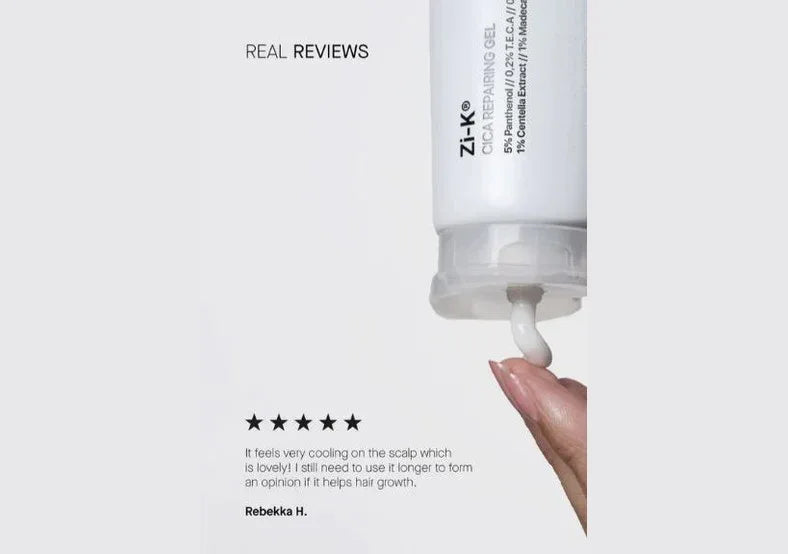 TRANSPARENT LAB | Zi‑K® Cica Repairing Gel - 100ml - InternationalCosmetic