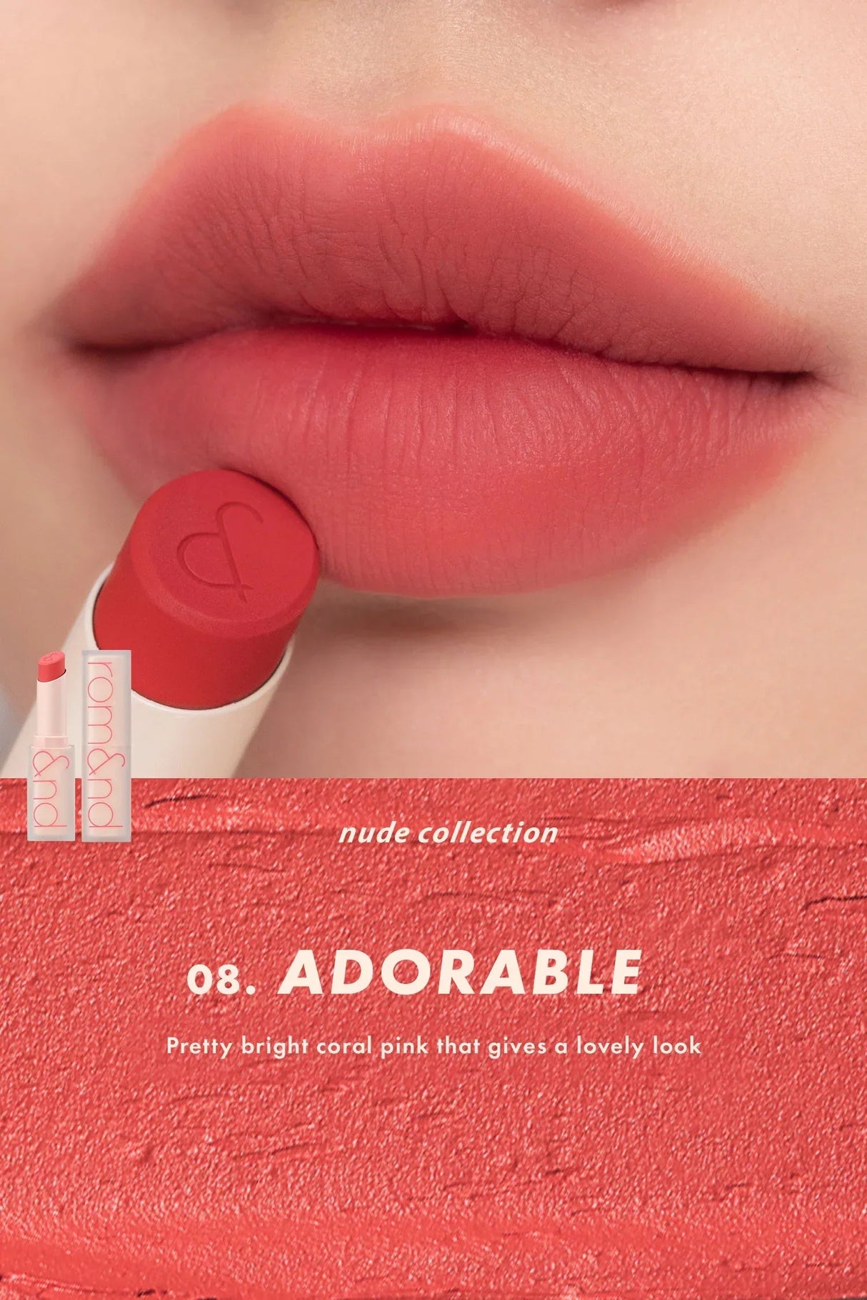 ROM&ND | Zero Matte Lipstick - InternationalCosmetic