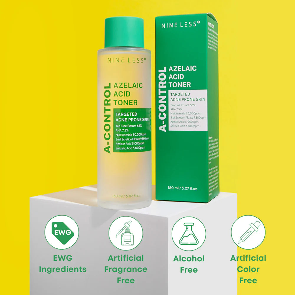 NINE LESS | A-Control Azelaic Acid Toner - 150ml