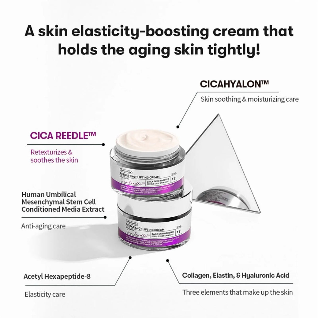 VT COSMETICS | Reedle Shot Lifting Cream - 50ml