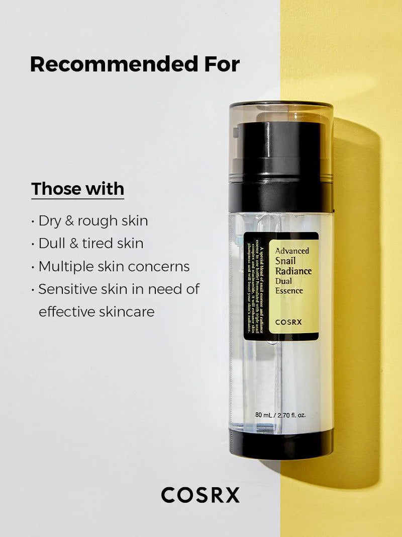 COSRX | Advanced Snail Radiance Dual Essence - 80ml