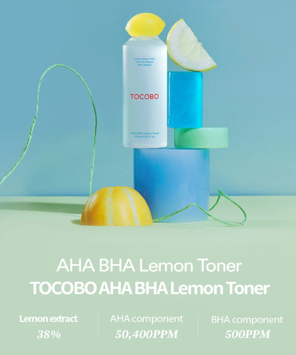 TOCOBO | AHA BHA Lemon Toner