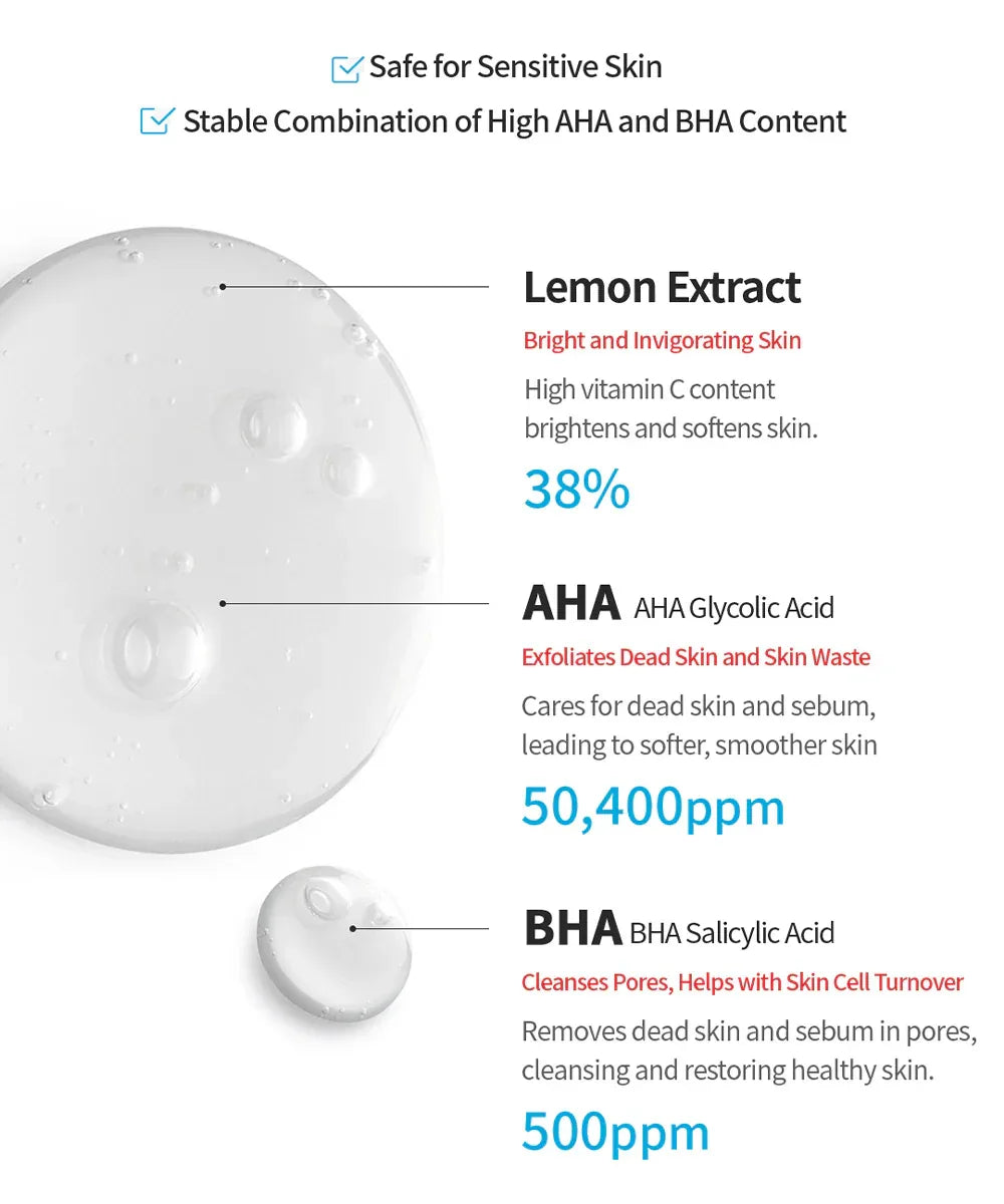 TOCOBO | AHA BHA Lemon Toner - InternationalCosmetic