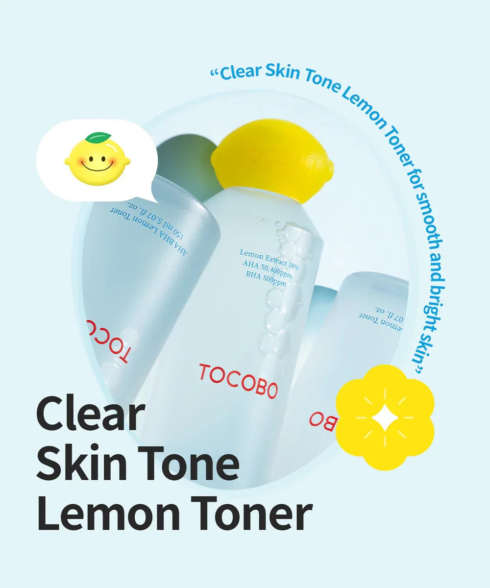 TOCOBO | AHA BHA Lemon Toner - InternationalCosmetic