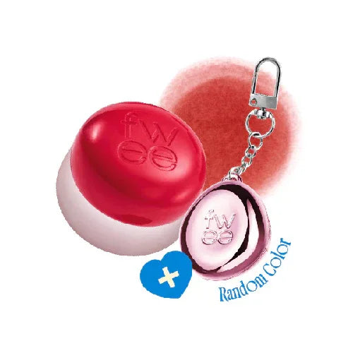 FWEE | Lip & Cheek Blurry Pudding Pot Keyring Set - InternationalCosmetic