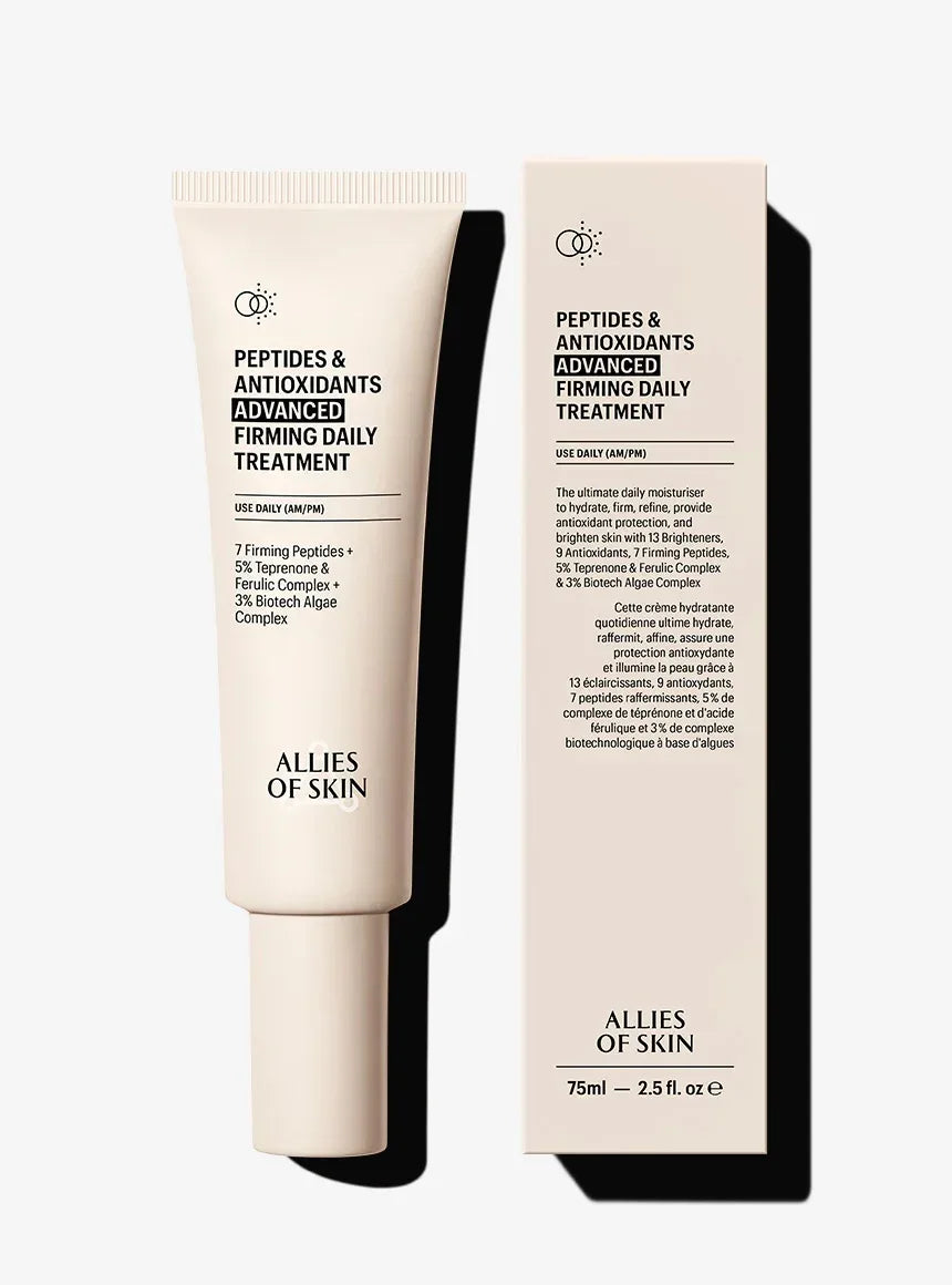 ALLIES OF SKIN | Peptides & Antioxidants ADVANCED Firming Daily Treatment - InternationalCosmetic