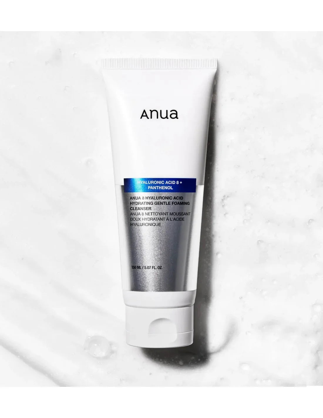 ANUA | 8 Hyaluronic Acid Hydrating Gentle Foaming Cleanser - 150ml - InternationalCosmetic