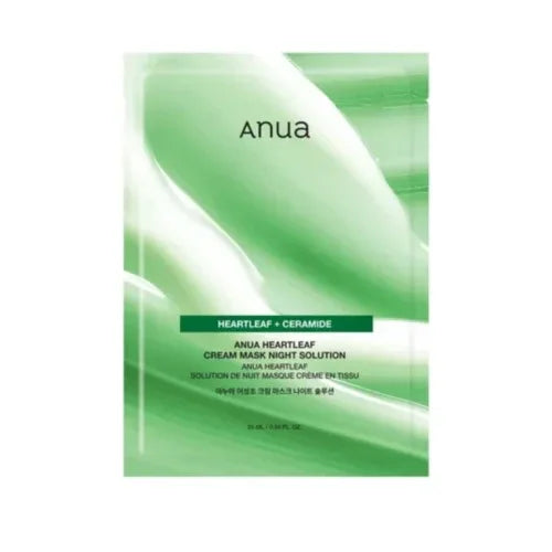 ANUA | Heartleaf Cream Mask Night Solution - 1ud - InternationalCosmetic