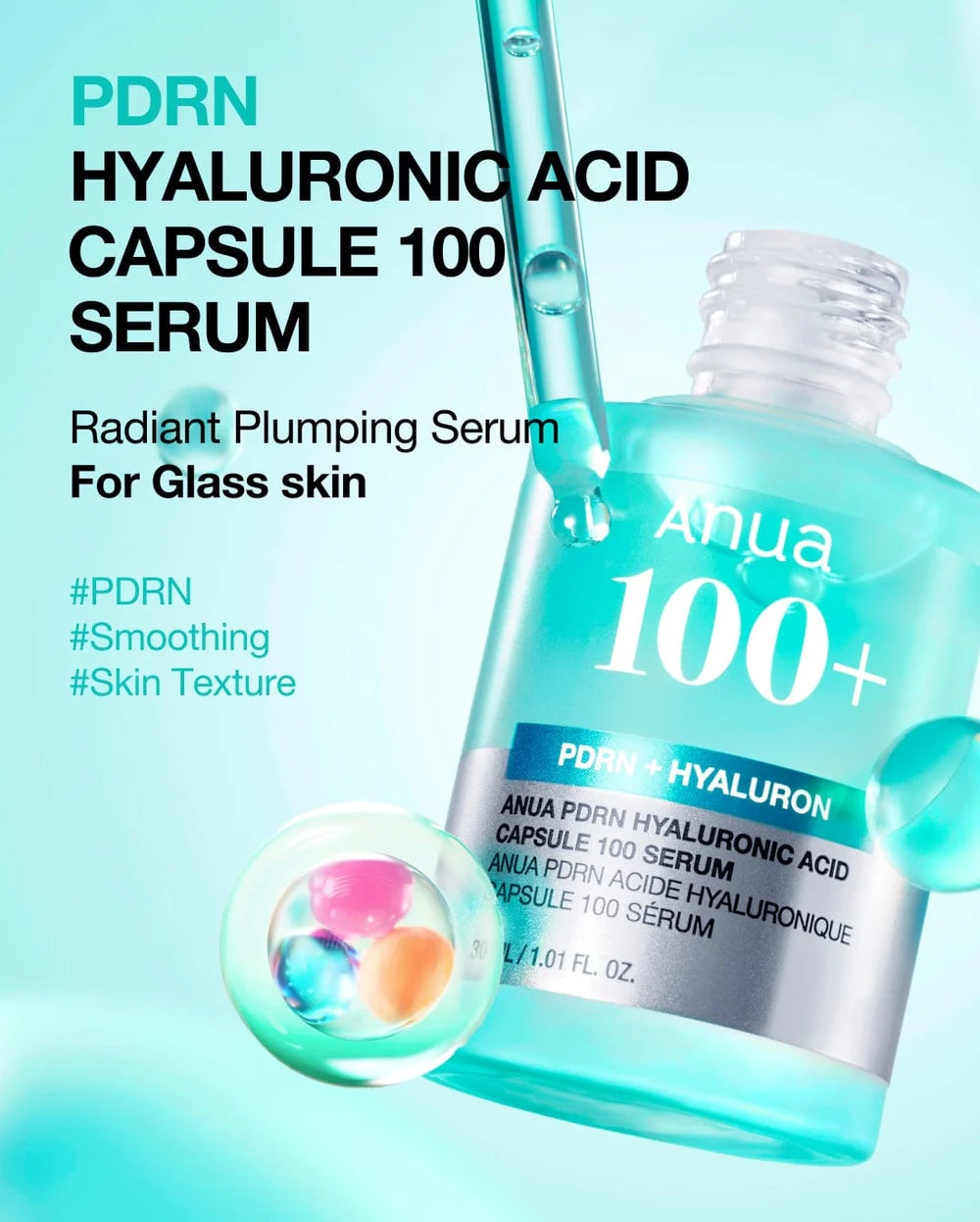 ANUA | PDRN Hyaluronic Acid Capsule 100 Serum - 30ml