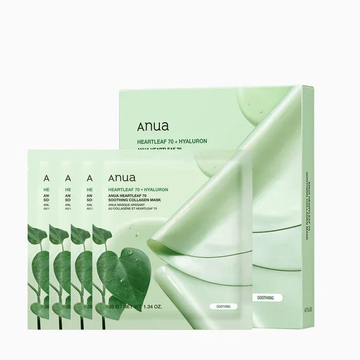 ANUA | Heartleaf 70 Soothing Collagen Mask - InternationalCosmetic