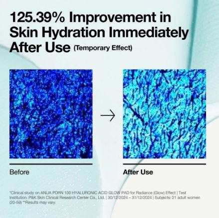 ANUA | PDRN 100 Hyaluronic Acid Glow Pads - 60ud - InternationalCosmetic