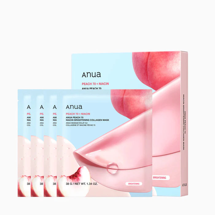 ANUA | Peach 70 Niacin Brightening Collagen Mask