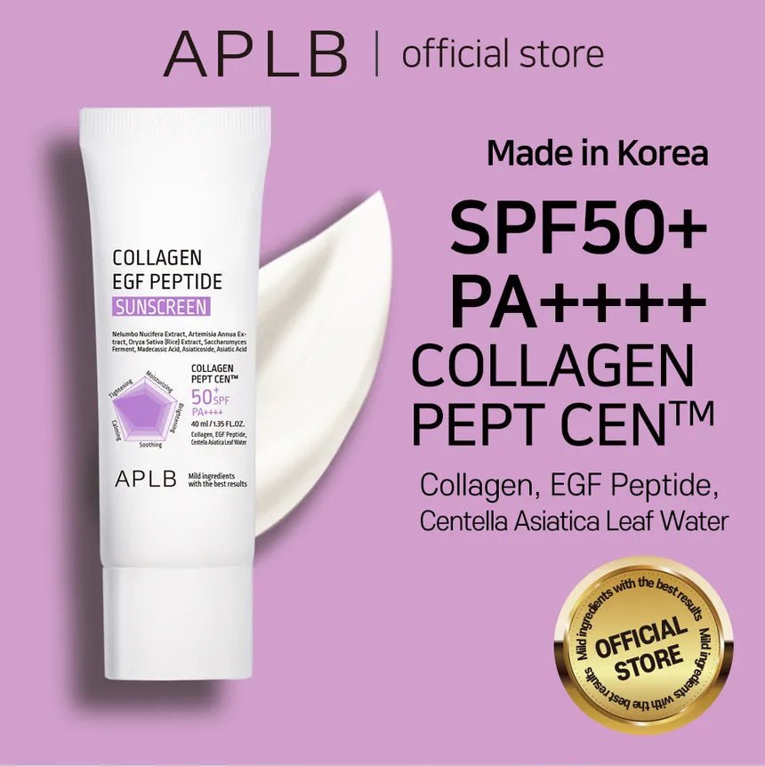 APLB | Collagen EGF Peptide Sunscreen SPF50+ - 40ml