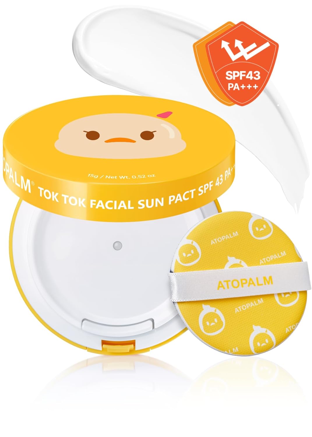 ATOPALM | Tok Tok Facial Sun Pact SPF43 - 15gr