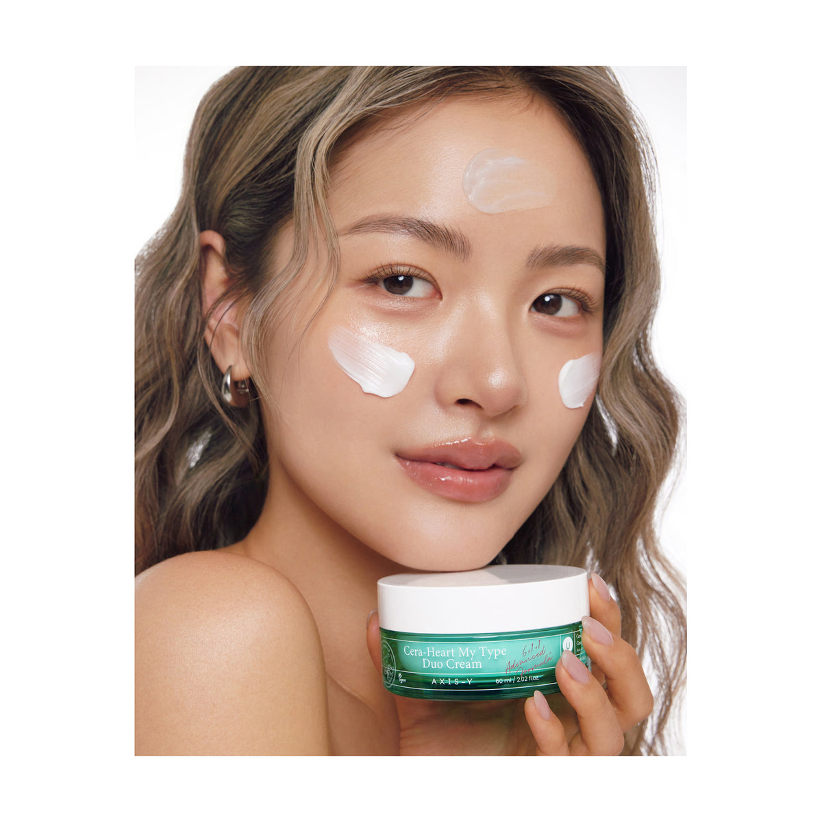 AXIS-Y Cera-Heart My Type Duo Cream 60 ml: beneficios e ingredientes de la crema dual; equilibrio de hidratación y barrera cutánea