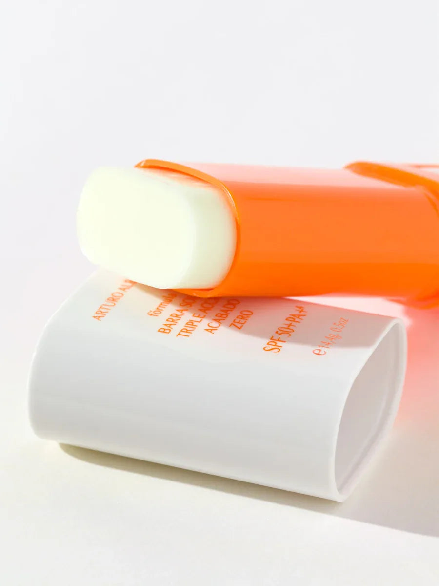 ARTURO ALBA | Barra Solar Triple Acción Acabado Zero SPF50+ - 14.4gr - InternationalCosmetic