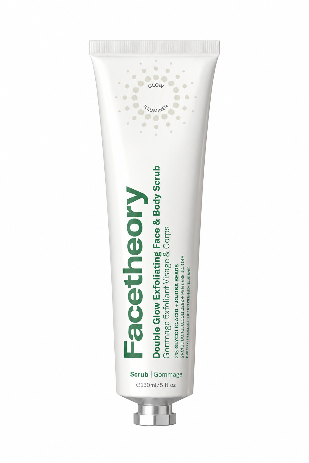 FACETHEORY | Double Glow Exfoliating Face & Body Scrub - 150ml