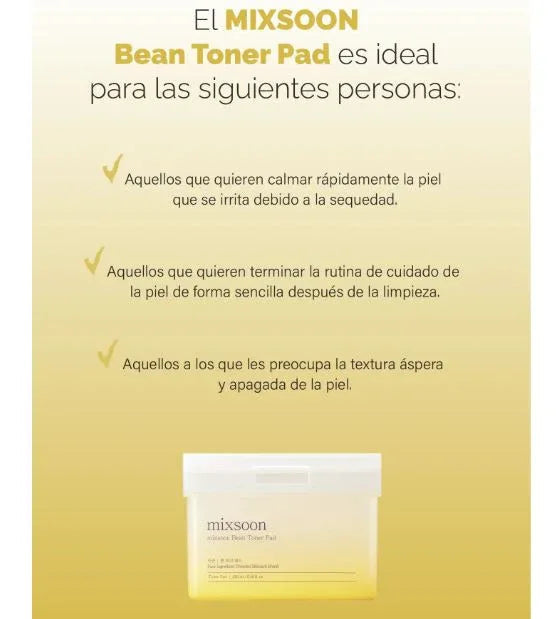 MIXSOON | Bean Toner Pad - 70ud - InternationalCosmetic