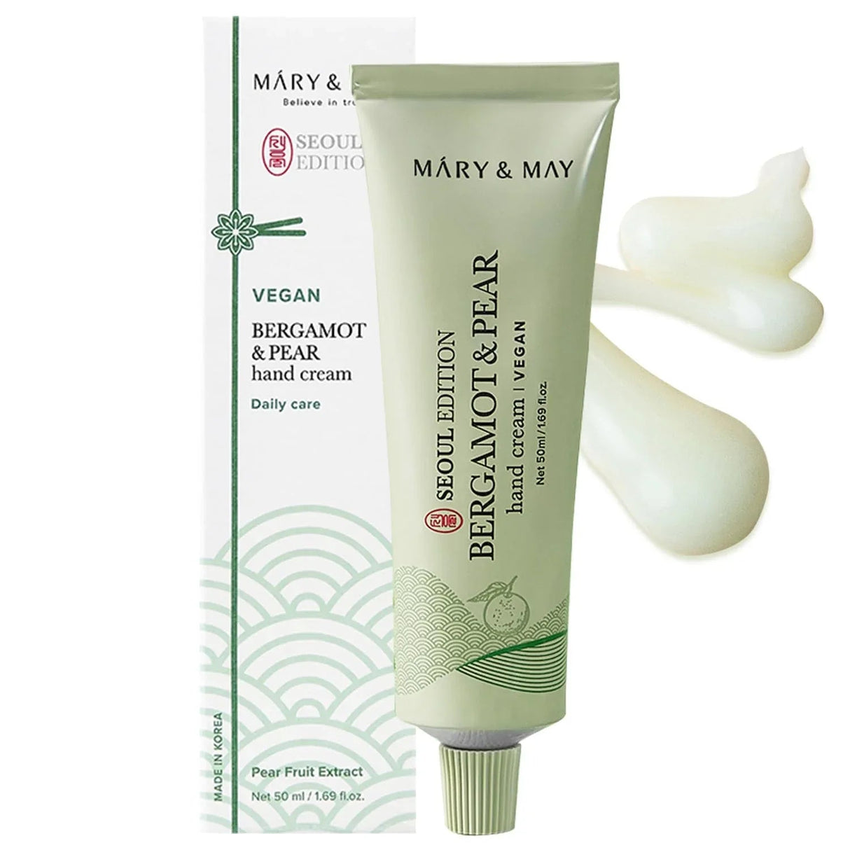 MARY & MAY | Seoul Edition “Bergamot & Pear” Hand Cream - 50 ml - InternationalCosmetic