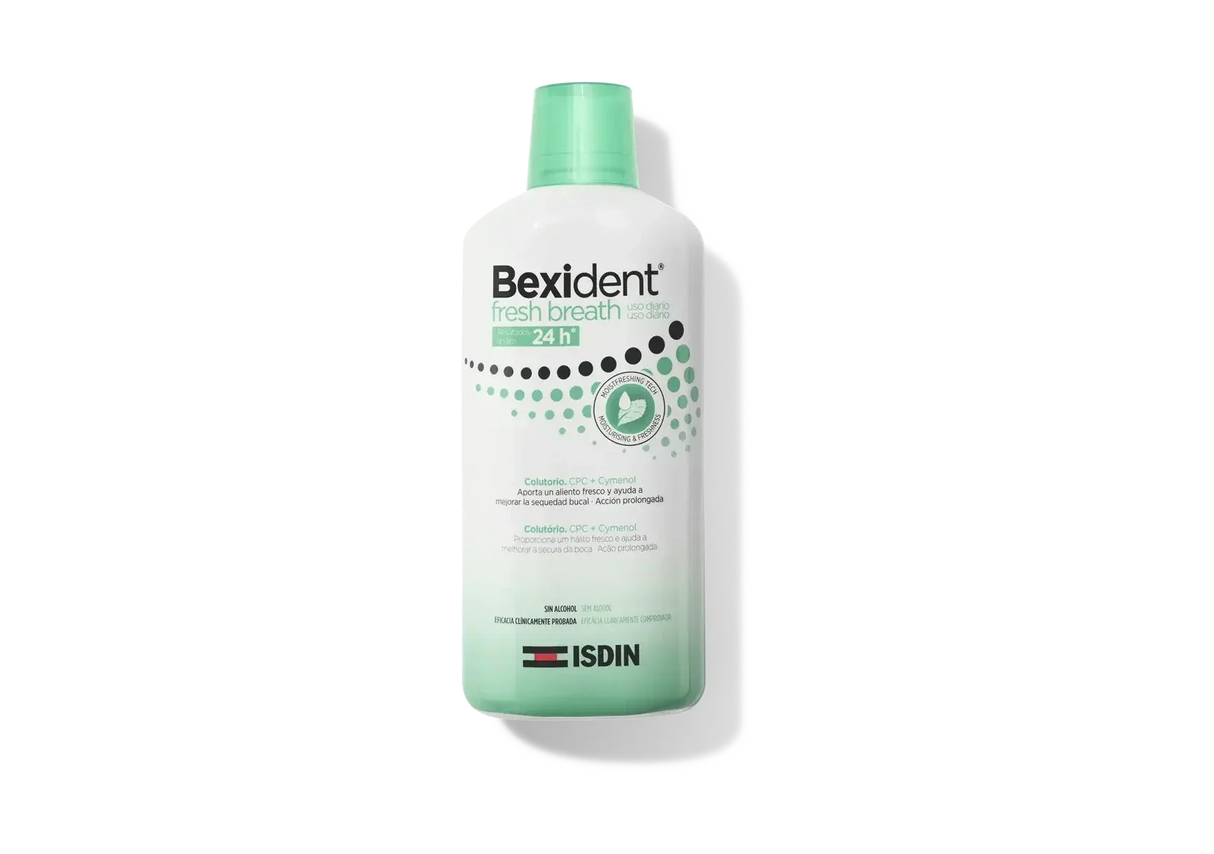 ISDIN | Bexident® Fresh Breath Colutorio + Spray Fresh Breath - 500ml + 15ml - InternationalCosmetic