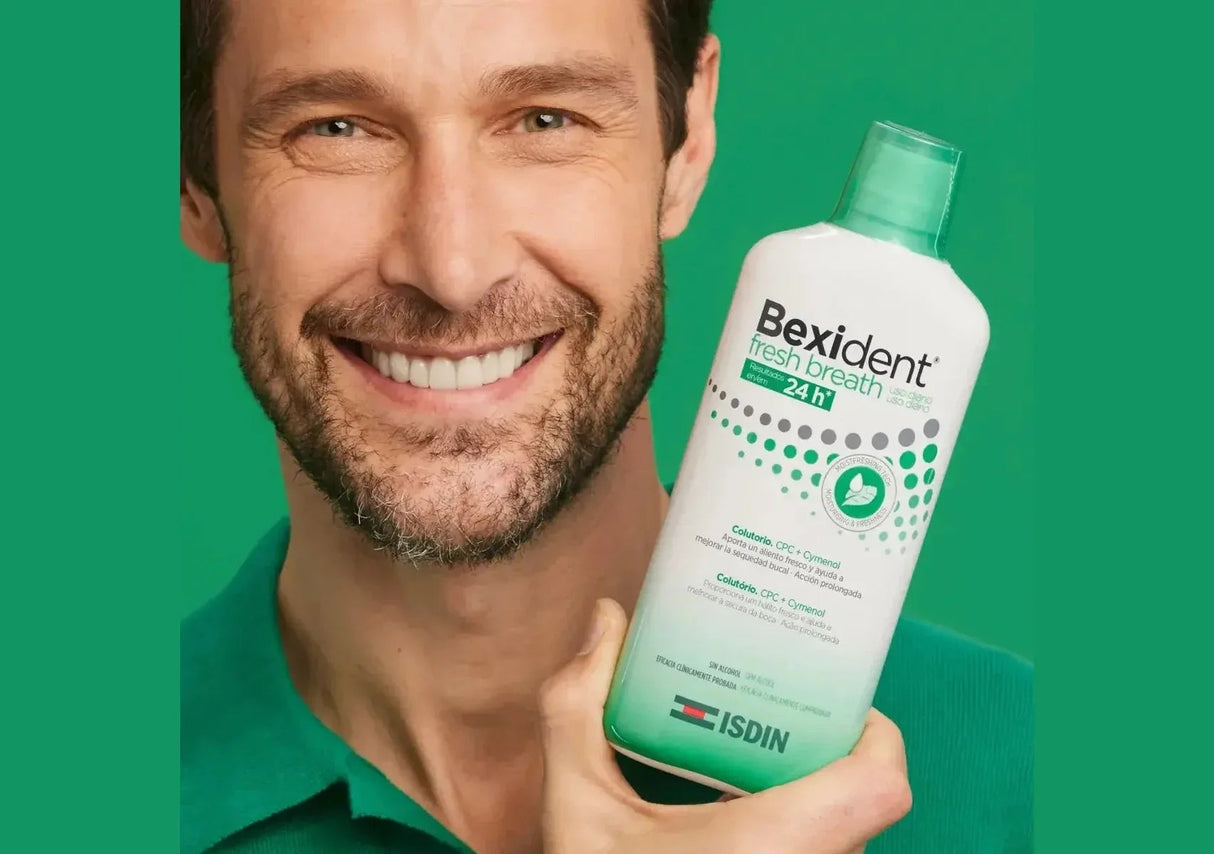 ISDIN | Bexident® Fresh Breath Colutorio + Spray Fresh Breath - 500ml + 15ml - InternationalCosmetic