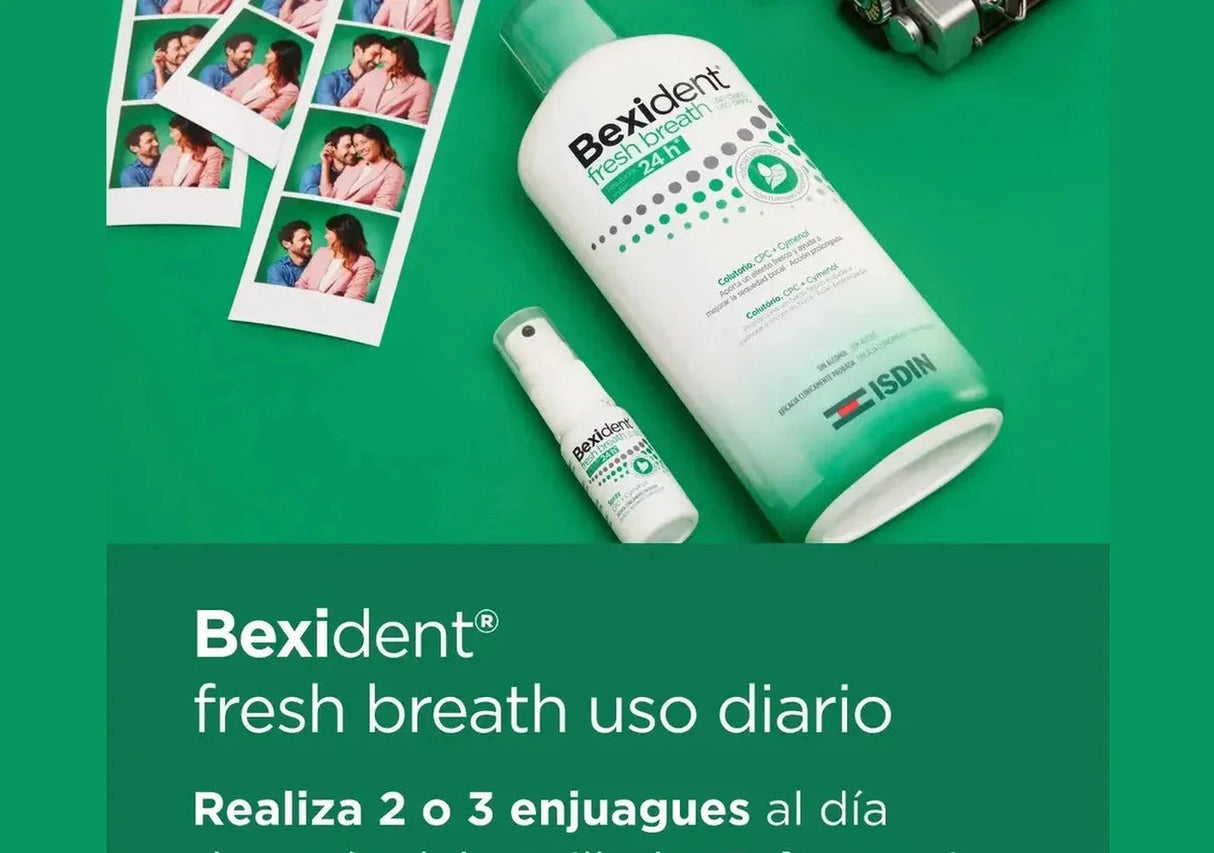 ISDIN | Bexident® Fresh Breath Colutorio + Spray Fresh Breath - 500ml + 15ml