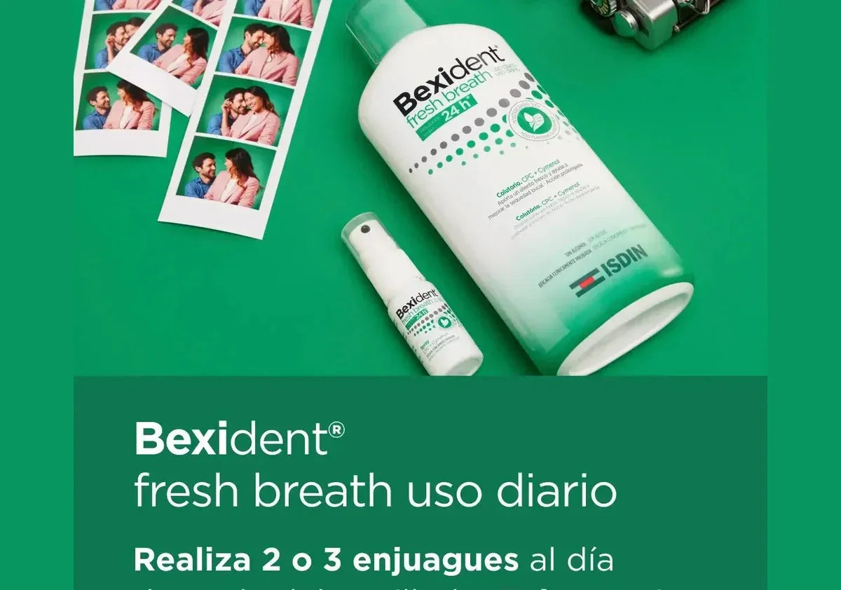 ISDIN | Bexident® Fresh Breath Colutorio + Spray Fresh Breath - 500ml + 15ml - InternationalCosmetic
