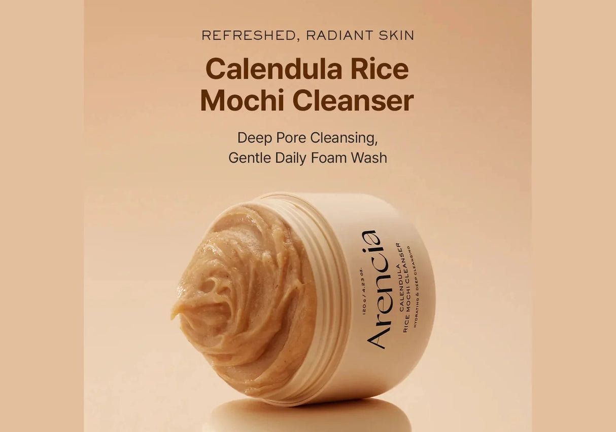 ARENCIA | Calendula Rice Mochi Cleanser - 120ml