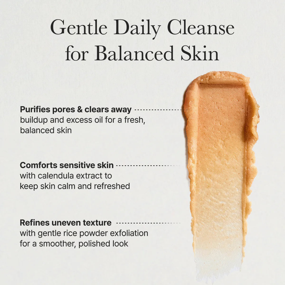 ARENCIA | Calendula Rice Mochi Cleanser - 120ml