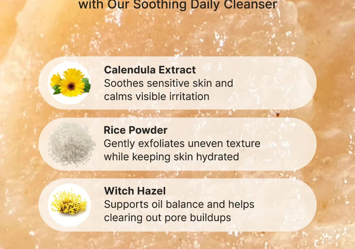 ARENCIA | Calendula Rice Mochi Cleanser - 120ml