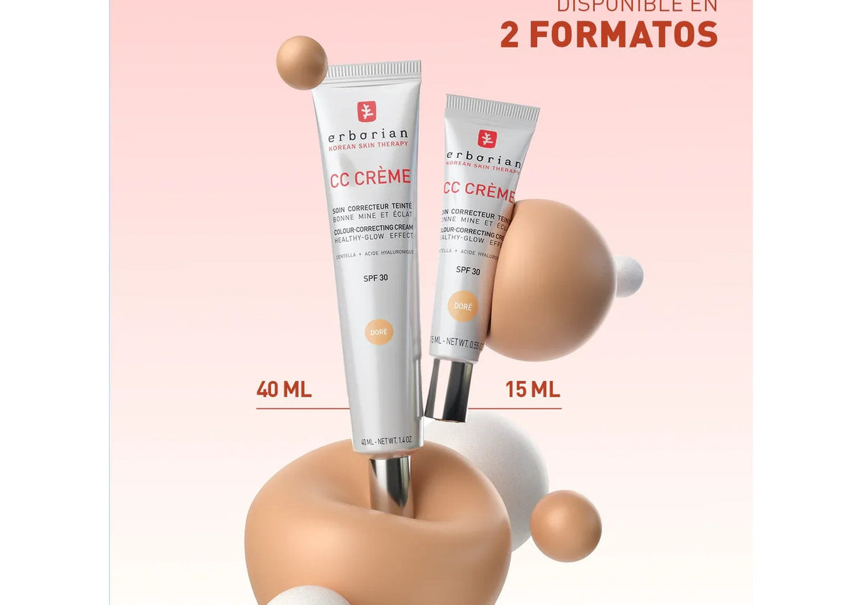 ERBORIAN | Formato de Viaje - CC Cream SPF30 - 15ml - InternationalCosmetic