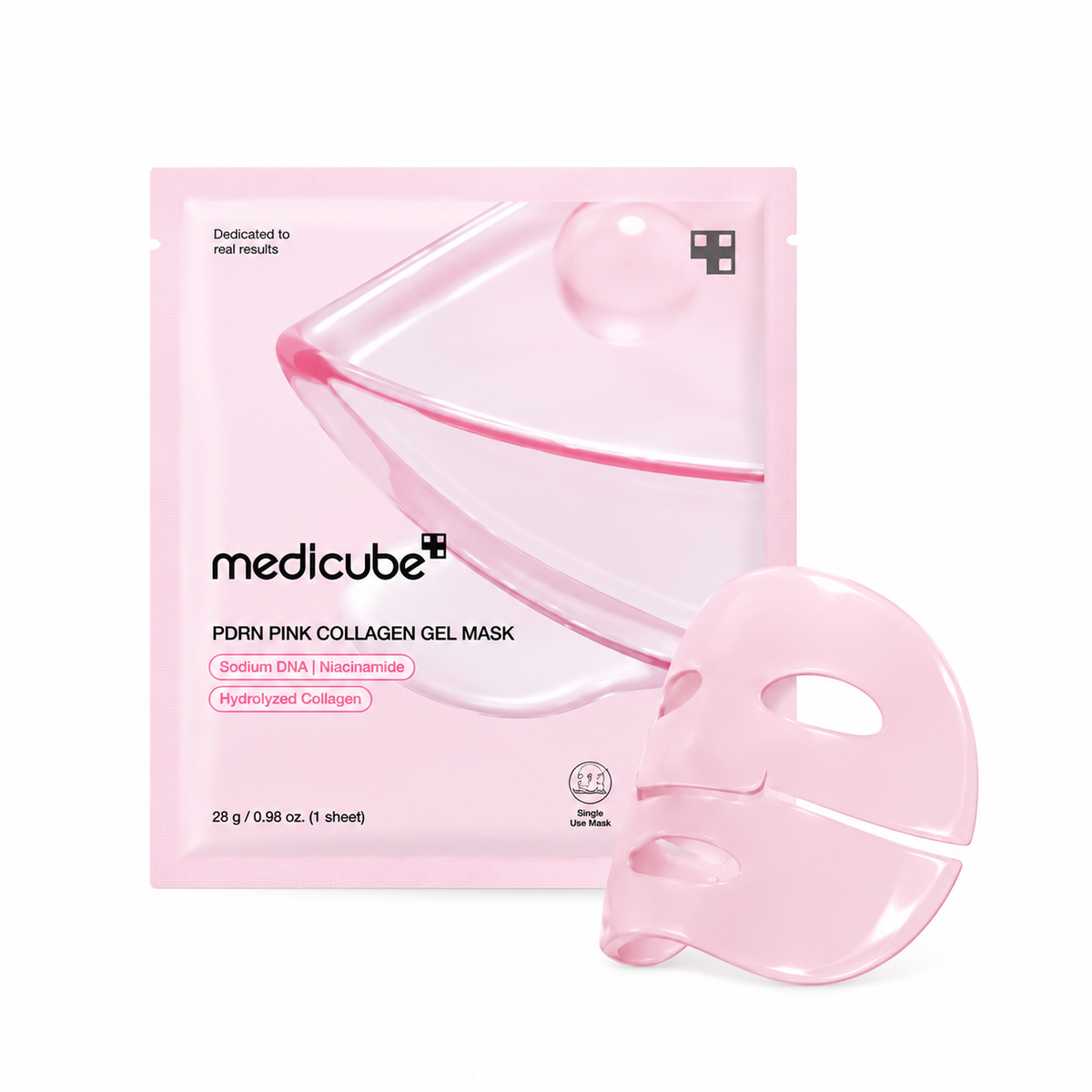 MEDICUBE | Salmon PDRN Pink Collagen Mask