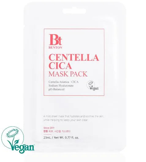 BENTON | Centella Cica Mask Pack - 1ud - InternationalCosmetic