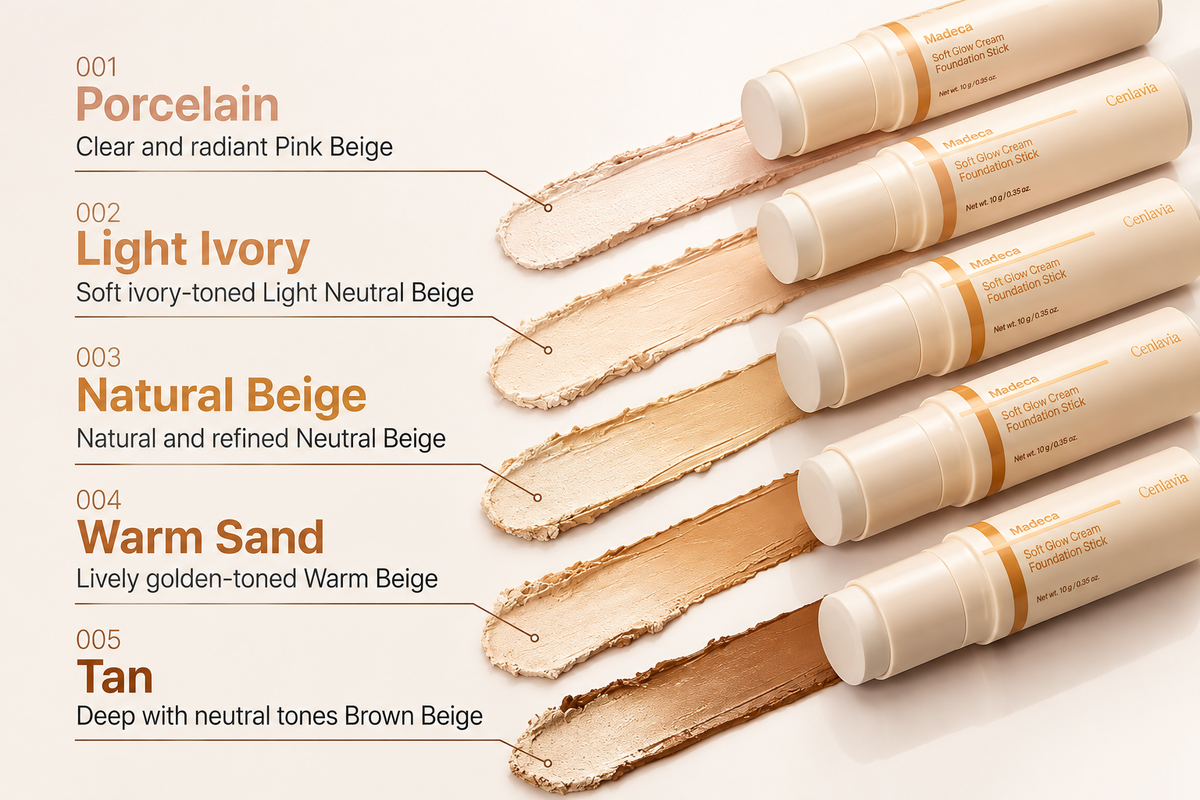 CENTELLIAN 24 | Madeca Soft Glow Cream Foundation Stick - 10g