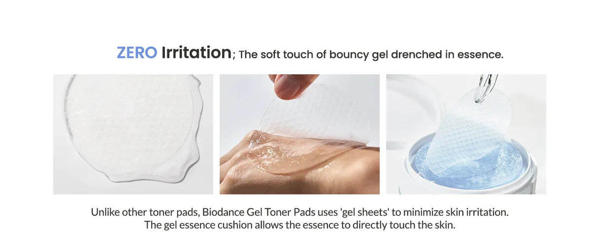 BIODANCE | Cera-nol Gel Toner Pad - 60ud - InternationalCosmetic