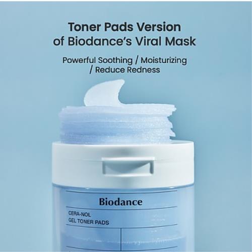 BIODANCE | Cera-nol Gel Toner Pad - 60ud
