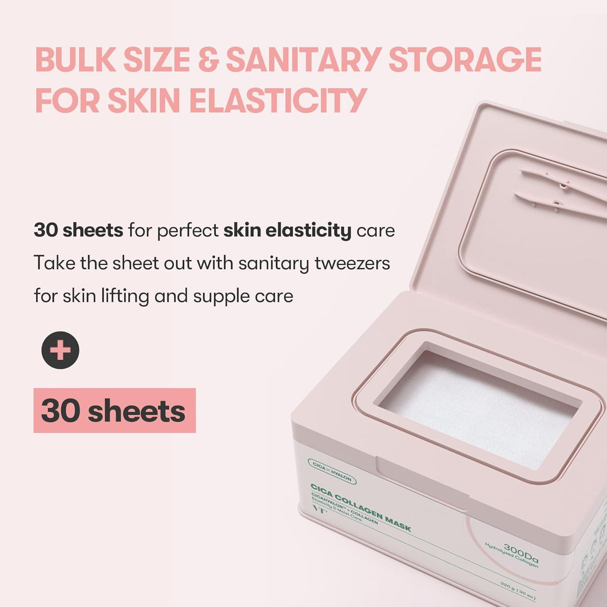 VT COSMETICS | CICA Collagen Mask - 30ud