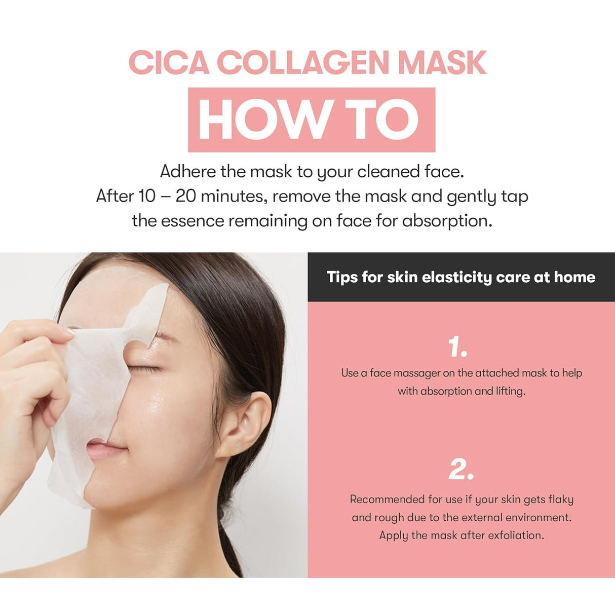 VT COSMETICS | CICA Collagen Mask - 30ud