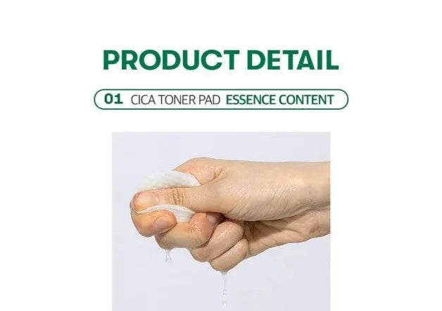 VT COSMETICS | CICA Mild Toner Pad - InternationalCosmetic