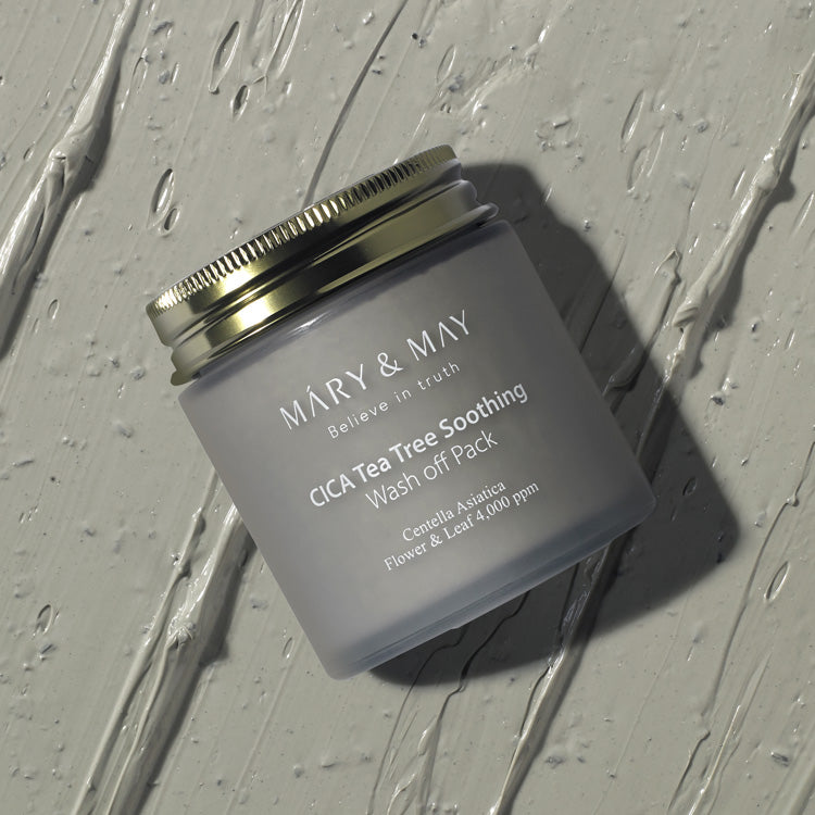 MARY & MAY | Cica Tea Tree Soothing Wash-Off Pack