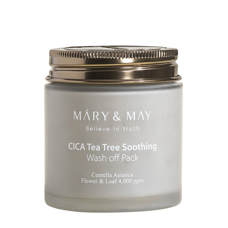 MARY & MAY | Cica Tea Tree Soothing Wash-Off Pack