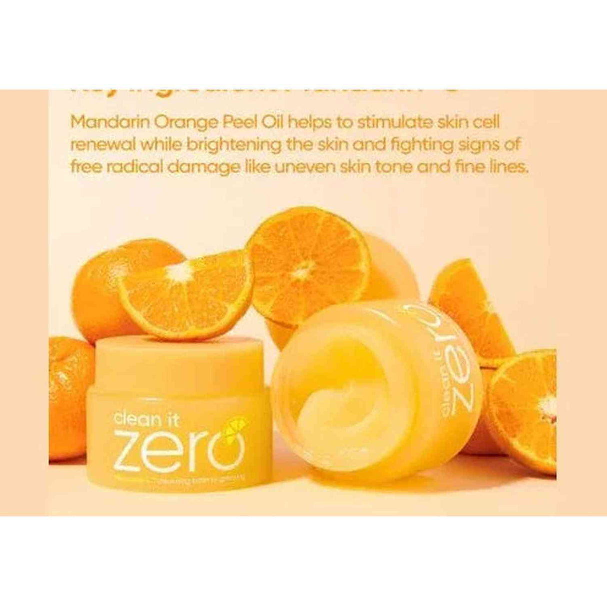 BANILA CO | Clean It Zero Mandarin‑C Brightening Cleansing Balm - 100ml - InternationalCosmetic