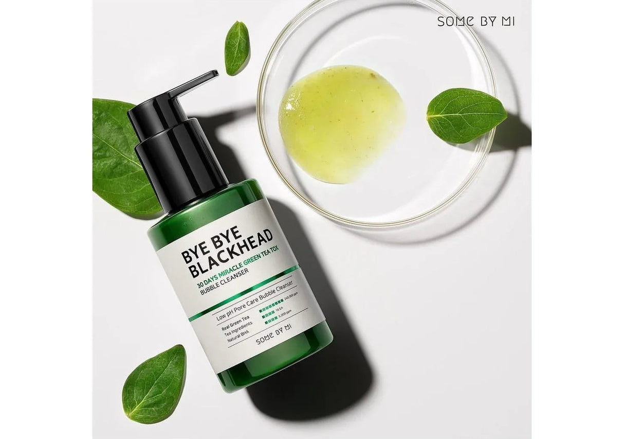SOME BY MI | Bye Bye Blackhead 30 Days Miracle Green Tea Tox Bubble Cleanser - 120ml