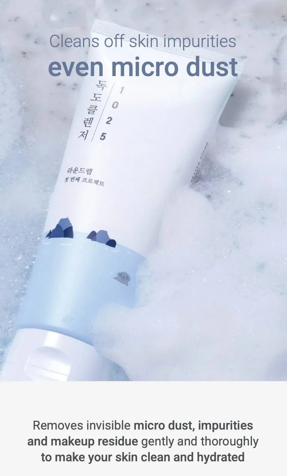 ROUND LAB | 1025 Dokdo Cleanser - 150 ml - InternationalCosmetic