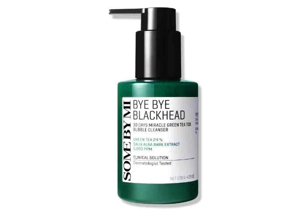 SOME BY MI | Bye Bye Blackhead 30 Days Miracle Green Tea Tox Bubble Cleanser - 120ml