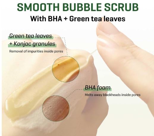 SOME BY MI | Bye Bye Blackhead 30 Days Miracle Green Tea Tox Bubble Cleanser - 120ml