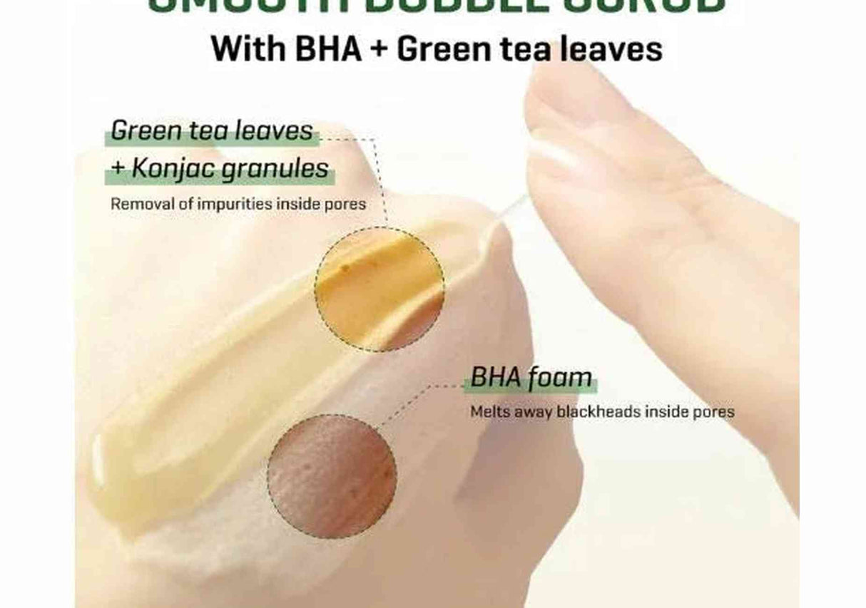 SOME BY MI | Bye Bye Blackhead 30 Days Miracle Green Tea Tox Bubble Cleanser - 120ml