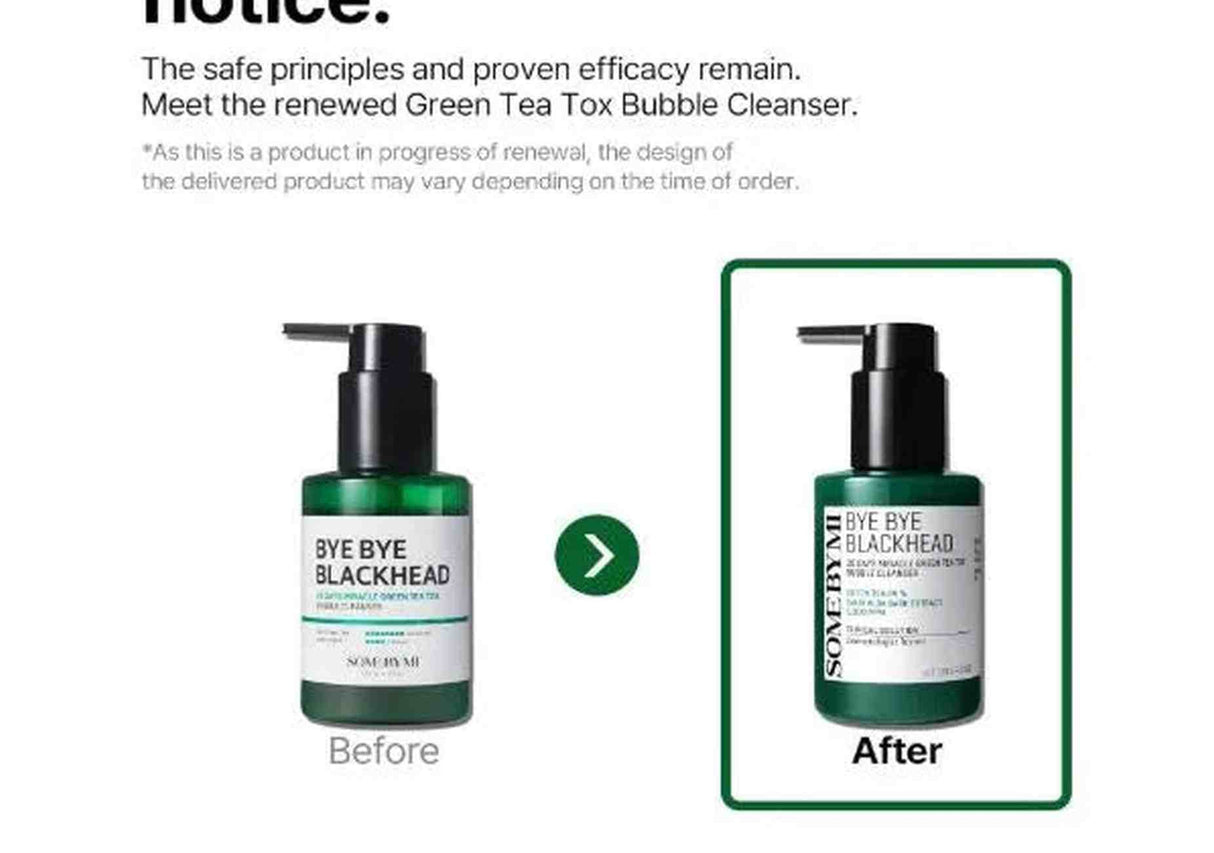 SOME BY MI | Bye Bye Blackhead 30 Days Miracle Green Tea Tox Bubble Cleanser - 120ml