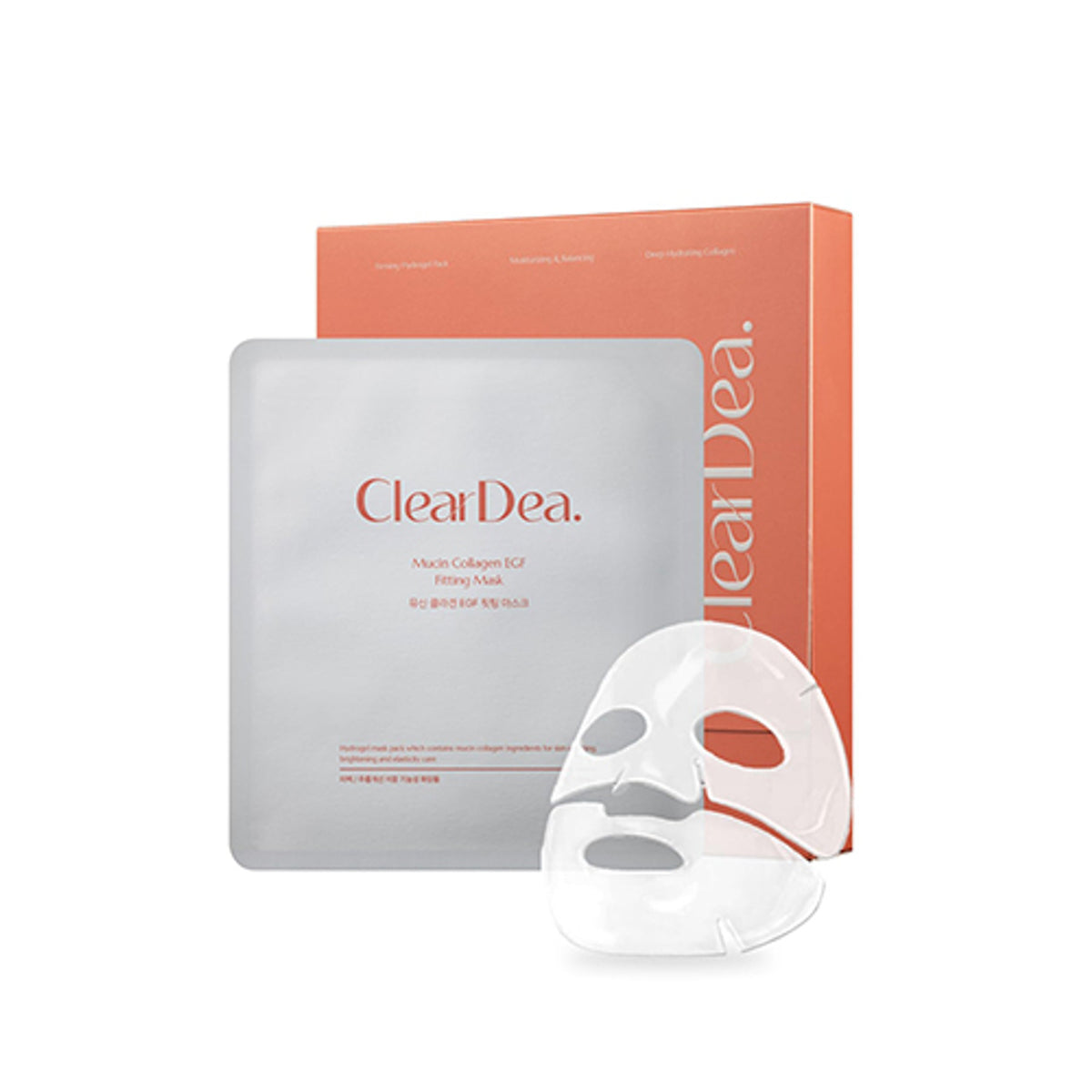 CLEARDEA | Mucin Collagen EGF Fitting Mask - 5ud