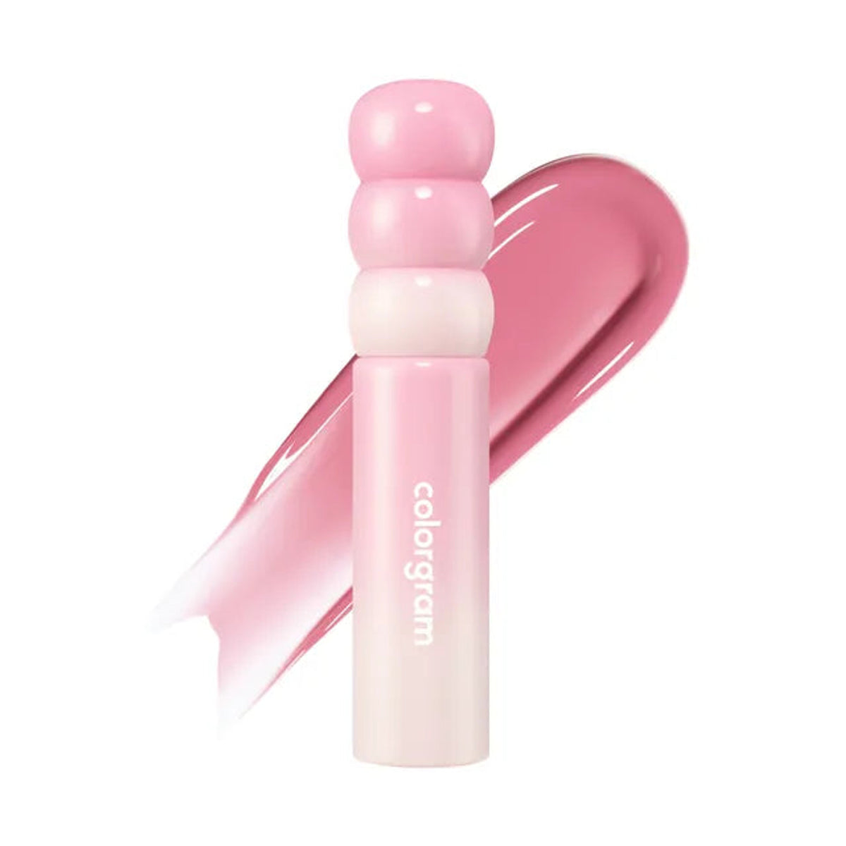 COLORGRAM Fruity Glass Tint Milk 04 Proud Grape sobre fondo blanco